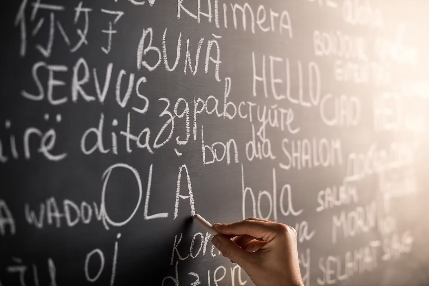 Different Languages abstract image